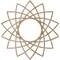 Ekena Millwork Eleanor Wood Fretwork Pierced Ceiling Medallion, Red Oak, 22"OD x 8 1/2"ID x 1/4"T CMWP22X22X0250EARO - alternate 4